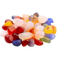 misto de pedras semi-preciosas enfeites, Irregular, cores misturadas, 9-14mm, 1000G/Bag, vendido por Bag