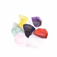 Gemstone Decoration irregular random style mixed colors 20-30mm Sold By PC