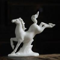 Fashion Decoration White Porcelain Horse handmade for home and office & durable Sold By PC