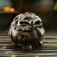 Copper Alloy Incense Burner, for home and office & durable, 130x105mm, Sold By PC