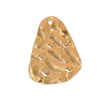 Brass Jewelry Pendants, gold color plated, Unisex, golden, nickel, lead & cadmium free, 30x23mm, Approx 10PCs/Bag, Sold By Bag
