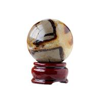 Septarium Ball Sphere, Round, for home and office & different size for choice, mixed colors, Sold By PC
