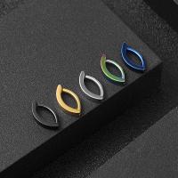 Aço inoxidável anel da barriga, Aço inoxidável 316L, joias de moda & unissex, Mais cores pare escolha, 1.6*10mm, vendido por PC