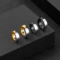 316L Stainless Steel Earring Clip hand polished fashion jewelry & Unisex Sold By PC