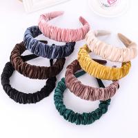 Hair Bands Pleuche handmade for woman 70mm Sold By PC