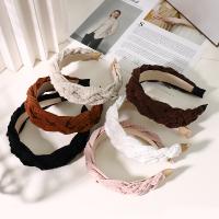 Hair Bands, Cloth, handmade, for woman, more colors for choice, 40mm, Sold By PC