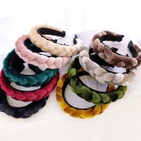 Hair Bands, Velveteen, handmade, for woman, more colors for choice, 30mm, Sold By PC