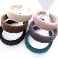 Hair Bands Wool Fabric handmade for woman 40mm Sold By PC