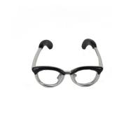 Zinklegierung Fingerring , Brille, plattiert, Einstellbar & Modeschmuck & für Frau, 20x6x20mm, verkauft von Tasche