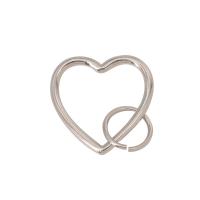 Латунные подвески-сердце, Латунь, Сердце, плакирован серебром, Мужская & отверстие, серебряный, не содержит никель, свинец, 25x25mm, продается PC
