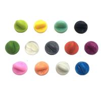 Rubber Safety Pin Stopper Ends, different packing style for choice & DIY, more colors for choice, 12x12mm, Sold By PC