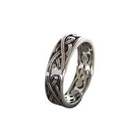 Stainless Steel Finger Ring, 304 Stainless Steel, Unisex & different size for choice & hollow, US Ring Size:7-13, Sold By PC