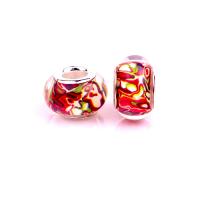 European Harz Perlen, mit Eisen, Laterne, silberfarben plattiert, DIY, gemischte Farben, 8.50x14mm, ca. 100PCs/Tasche, verkauft von Tasche