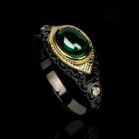 Cubic Zircon Brass δάχτυλο του δακτυλίου, Ορείχαλκος, διαφορετικό μέγεθος για την επιλογή & για τη γυναίκα & με ζιργκόν, νικέλιο, μόλυβδο και κάδμιο ελεύθεροι, 22x9.50mm, Sold Με PC