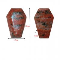 Cabochons en pierres précieuses, pierre gemme, polygone, différents matériaux pour le choix, 15x20x6mm, Vendu par PC