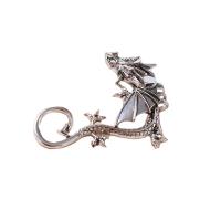 Zinc Alloy Earring Clip Dragon plated fashion jewelry & for woman Sold By PC