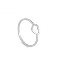 Edelstahl Ringe, 304 Edelstahl, Herz, plattiert, Modeschmuck & verschiedene Größen vorhanden & für Frau & hohl, 1mmu30011mmu30017x7mm, verkauft von PC