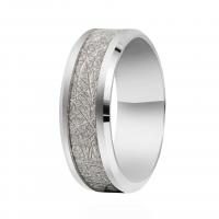 Edelstahl Ringe, 304 Edelstahl, mit Silberfolie, verschiedene Größen vorhanden & für den Menschen, keine, Größe:6-13, verkauft von PC