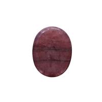 Cabochons en pierres précieuses, pierre gemme, ellipse, gravé, DIY & différents matériaux pour le choix, 35x45mm, 10PC/lot, Vendu par lot
