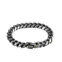 Титана стальной браслет, титан, полированный, разный размер для выбора & Мужский, оригинальный цвет, 5ПК/Лот, продается Лот