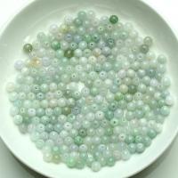 Perles en jade, Jade de Birmanie, Rond, gravé, DIY & normes différentes pour le choix, vert, Vendu par PC