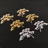 Hair Accessories DIY Findings Zinc Alloy with Plastic Pearl Tree plated nickel lead & cadmium free Sold By PC