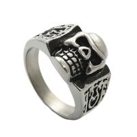 Stainless Steel Finger Ring 316L Stainless Steel polished vintage & for man silver color 16mm Sold By PC
