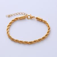 Stainless Steel Jewelry Bracelet 316L Stainless Steel Vacuum Ion Plating fashion jewelry & for woman Sold By Strand