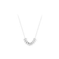 925 Sterling Silver Necklaces, plated, fashion jewelry & for woman, more colors for choice, Length:Approx 19.68 Inch, Sold By PC