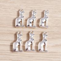 Zinc Alloy Animal Pendants silver color plated DIY nickel lead & cadmium free Sold By Lot