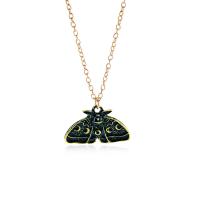 Zinc Alloy Jewelry Necklace with 5.5cm extender chain Butterfly plated fashion jewelry & for woman Length 45 cm Sold By PC