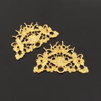 Hair Stick Findings Zinc Alloy gold color plated DIY nickel lead & cadmium free Sold By PC