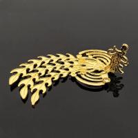 Hair Stick Findings Zinc Alloy Phoenix gold color plated DIY golden nickel lead & cadmium free Sold By PC