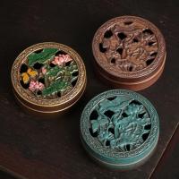 Porcelain Incense Burner, handmade, for home and office & durable, more colors for choice, 95x35mm, Sold By PC