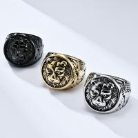 Stainless Steel Finger Ring 304 Stainless Steel polished fashion jewelry & for man 22mm Sold By PC