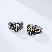 Stainless Steel Finger Ring 304 Stainless Steel polished fashion jewelry & for man 15mm Sold By PC