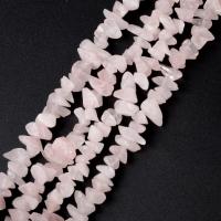 Natürliche Rosenquarz Perlen, Unregelmäßige, DIY & verschiedene Größen vorhanden, Rosa, verkauft per ca. 16 ZollInch Strang