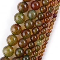 Perline naturali agata vena di drago, Cerchio, DIY & formato differente per scelta, colori misti, Venduto per Appross. 37-39 cm filo