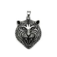 Stainless Steel Animal Pendants, 304 Stainless Steel, polished, fashion jewelry & Unisex, 47x52mm, Sold By PC