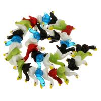 Animal Lampwork Beads, random style & DIY & mixed, Random Color, 18x23x18mm, Length:15 Inch, 20PCs/Lot, Sold By Lot