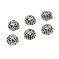 Tibetan Style Bead Cap, antique silver color plated, DIY, nickel, lead & cadmium free, 8mm, Approx 200PCs/Bag, Sold By Bag