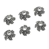 Zinc Alloy Bead Cap Flower antique silver color plated DIY nickel lead & cadmium free 11mm Approx Sold By Bag