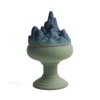 Porcelain Incense Burner, handmade, for home and office & durable, more colors for choice, 114x186mm, Sold By PC