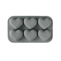 Juego de moldes de epoxi DIY, silicona, Corazón, Bricolaje, más colores para la opción, 96x163mm, Vendido por UD