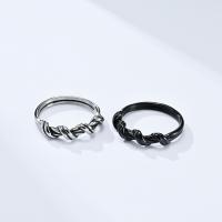 Titanium Steel Finger Ring polished fashion jewelry & Unisex 4mm Sold By PC
