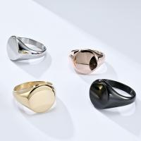 Палец кольцо из нержавеющей стали, Нержавеющая сталь 304, полированный, ювелирные изделия моды & Мужская & разный размер для выбора, Много цветов для выбора, 15mm, продается PC