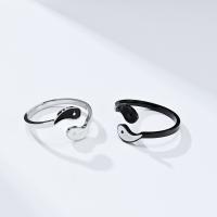 Stainless Steel Finger Ring 304 Stainless Steel polished fashion jewelry & Unisex 2mm Sold By PC