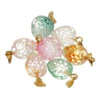 Plants Lampwork Pendants with zinc alloy bail DIY Approx 2.5mm Sold By Bag