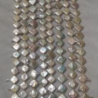 Barok ferskvandskulturperle Beads, Ferskvandsperle, du kan DIY, hvid, 11.7-12.8mm, Solgt Per Ca. 15 inch Strand