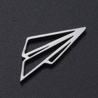 Stainless Steel Pendants, 304 Stainless Steel, Triangle, Galvanic plating, Unisex & hollow, more colors for choice, 9x20mm, Approx 10PCs/Bag, Sold By Bag
